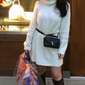 YSL mini Lou bag crossbody